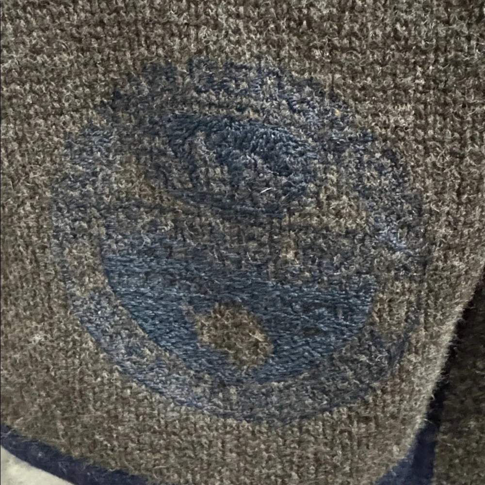 Vintage Napapijri Scarf wool blend with Red Cross Patch